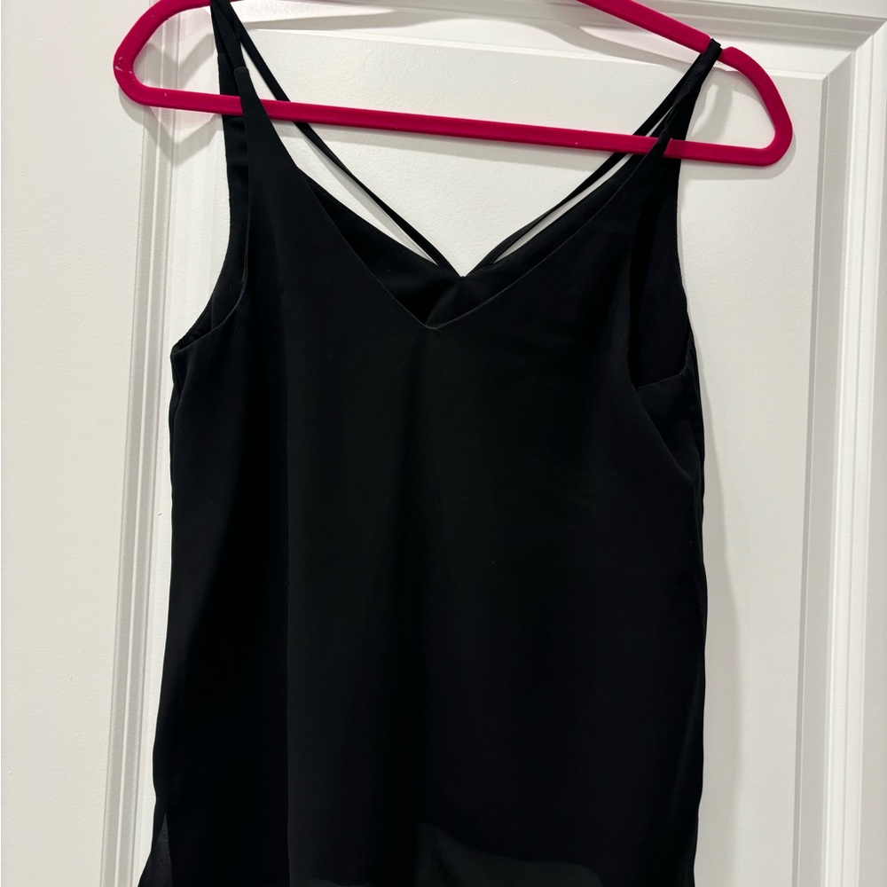 Topshop Black Camisole Top